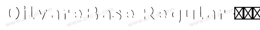 OilvareBase Regular字体转换